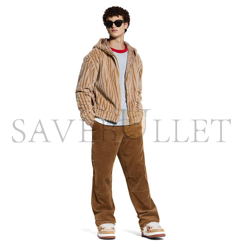 LOUIS VUITTON EPI FLEECE HOODED BLOUSON 1AJCDZ LOUIS VUITTON EPI FLEECE HOODED BLOUSON 1AJCDZ